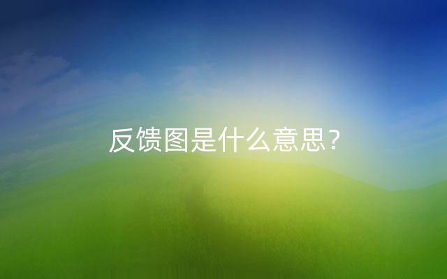 反馈图是什么意思？