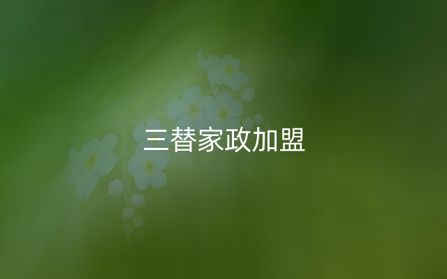 三替家政加盟