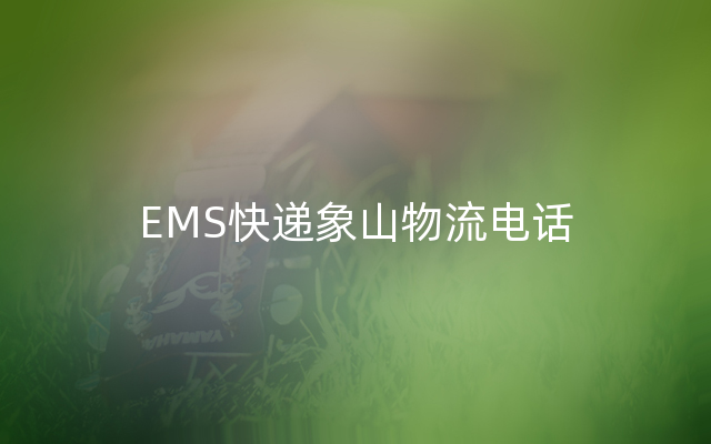 EMS快递象山物流电话